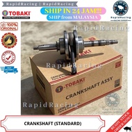 LC135 4S/4S CLUTCH&lt;&lt; TOBAKI STANDARD CRANKSHAFT ASSY STD CRANK SHAFT ORIGINAL YAMAHA LC 135 4 SPEED AUTO SS