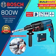 Bosch Professional 800W SDS Plus Hammer Drill with Case Universal Rotary GBH 2-26 DRE 0611253704 - BUILDMATE - BPT