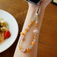 Mobile Phone Chain Source Factory High-End Original Mobile Phone Lanyard Hand Beaded Fashion Mobile 