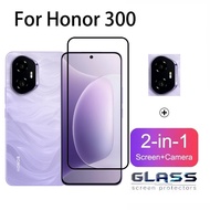 2 In 1 Honor 300 Tempered Glass Screen Protector Film Camera Lens For Honor 300 Lite X8C X7C X8A X7A