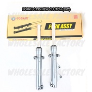TOBAKI FRONT FORK ASSY YAMAHA LC135 NEW CLUTCH (55C) FORK DEPAN ABSORBER