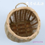 Bakul Anyaman Buluh Pemegang Pen Kreatif Mini Bakul Kecil Bakul Buluh Bakul Ikan Kecil Bakul Buluh H
