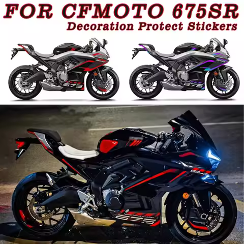 For CFMOTO 675SR 675SRR 675SR-R 675 SR Motorcycle Full Body Sticker Graphics kit Sticker Decals Deco