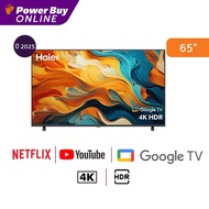 Haier ทีวี K85 Series Google TV 65 นิ้ว 4K LED รุ่น H65K85FUX ปี 2025 As the Picture One
