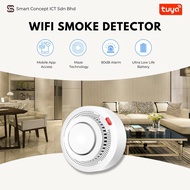 TUYA Wifi Smoke Detector Wireless Stand Alone Fire Smoke Alarm Detector