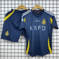 Quần Áo Đá Bóng Đồ Đá Banh AL NASSR HOT 2025 Thun Mè Thể Thao Cao Cấp - Free In Ấn