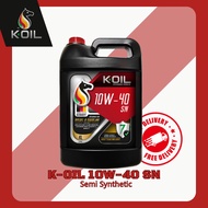 K-OIL 10W40 Semi Synthetic 4L  engine oil all car can Perodua Proton Toyota Honda Nissan Mazda Ford BMW miny