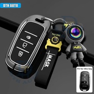 DTH Luminous Zinc Alloy Car Key Case For For FOTON TUNLAND V7 V9 Car-Styling Remote Decoration Cover