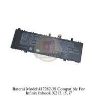 (PM)Baterai Battery Laptop Infinix Inbook X2 i3, i5, i7 Model:417282-3S Original