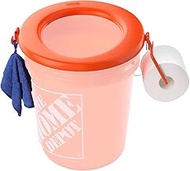 Portable Bucket Toilet Seat for 5 Gal Buckets - Snap-on Camping Toilet for Outdoor, Hiking, Emergenc