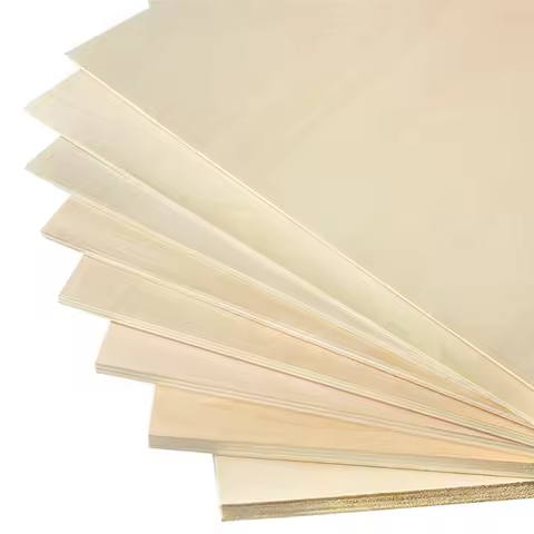Multi Size Aviation Model Layer Board Basswood Plywood Plank DIY Wood Model Material Supplies