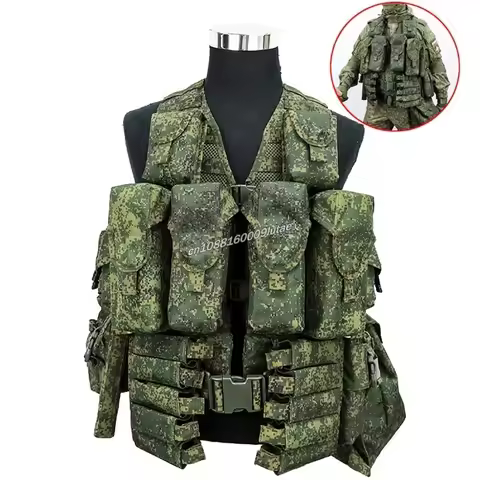 3rd Gen 6sh117 Tactical Vest Platoon Commander's Combat Loadout Tool Carrier EMR Camouflage Outdoor 