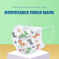 Masker anak 3 ply 3ply Kids Child mask motif Earloop 1box isi 50 Pcs