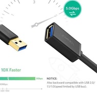 Ugreen 10373 USB Male To USB 3.0 Female Extension Cable Data Cable