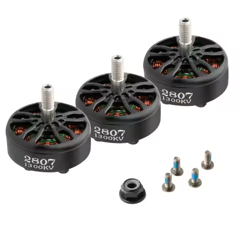4pcs FLASHHOBBY A2807 2807 1300KV 6S Brushless Motor for FPV Freestyle 7inch Long Range Drones DIY P