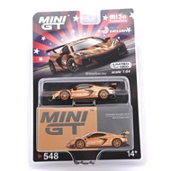 (MIJO BLISTER) MINI GT 1/64 #548 CHEVY CORVETTE C8R STARS STRIPE