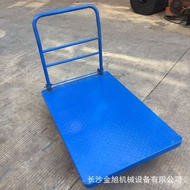 Silent Car Flatbed Oversized Transport * 60 Transfer Meter Four-Wheel Steel Trolley Floor Mop Foldin