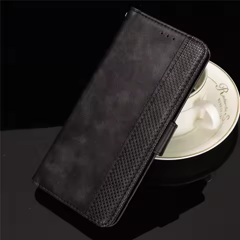 For LG Wing 5G 2020 LM-F100N Case Magnet Wallet Flip Leather Cover For LG Wing LGWing 5G Retro Magne