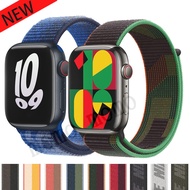 Nylon iWatch Strap for iWatch Ultra Series 9 8 7 6 5 4 3 2 1 Watchband Sport Loop smartWatch Band