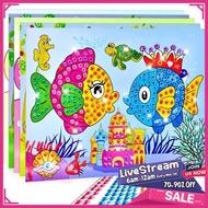 DIY 3D Crystal Diamond Jewels Stickers Kids Children Educational Toy Art and Craft Mainan Budak Pere