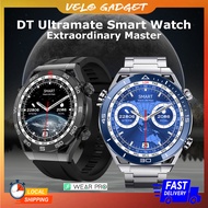 Jam Pintar Bulat Sukan DT Ultramate Smart Watch 1.5 inch 454*454 Screen HD Display Compass NFC Acces