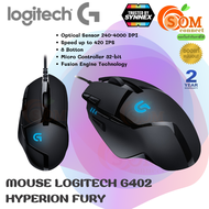 (LG-G402) MOUSE (เม้าส์) LOGITECH GAMING GEAR HYPERION FURY (2Y) ของแท้ SYNNEX