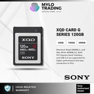 Sony XQD G Series 64GB & 120GB & 240GB Memory Card 440mb/s - Version 2