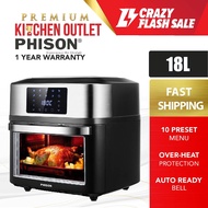 Phison 18.0L Oven Air Fryer PAF-3180  Oven Ketuhar Elektrik Oven Ketuhar Oven Kitchen Appliances Electric Oven Air Fryer