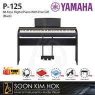 YAMAHA P-125 88 Keys Portable Grand Digital Piano (Black) (P125)