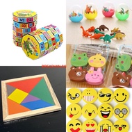 [SG Seller] Dinosaur Egg Cute Animal Eraser Ocean/Galaxy Pencil Erasers Children Day Emoji Gifts Goo