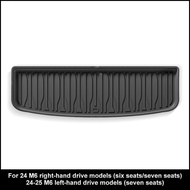 BONINGYU | พรมท้ายรถ TPE สำหรับ BYD M6 RHD 24 รุ่น