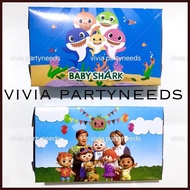 ― ↓ 10pcs Spaghetti Box Disposable Birthday Party Food Box 18x10.6x3.5