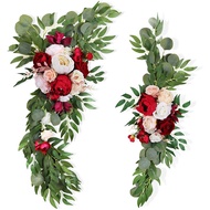 Wedding Gate Simulation Flower Wedding Cross-Border Banquet Art Decoration Flower Flower Arch Welcom