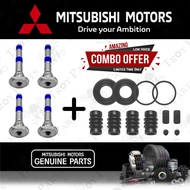 Mitsubishi Rear Disc Brake Caliper Guide Pin Bolt / Repair Kit (Full Set) Proton Gen 2 Gen2 Persona 