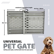 UNIVERSAL DOG GATE/ PAGAR PEMBATAS HEWAN/ DOG GATE/ PAGAR PEMBATAS ANJING/ DOG SAFETY GATE/ PAGAR AN