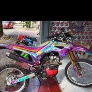 Decal sticker CRF Hologram decal crf 150r full body