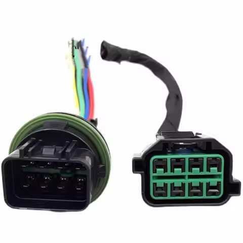 Male and Female Car Headlamp plug Connector With Wire Suit For Haval F5 F7 H2 H4 H5 H6 H7 H9 M6H1 H3