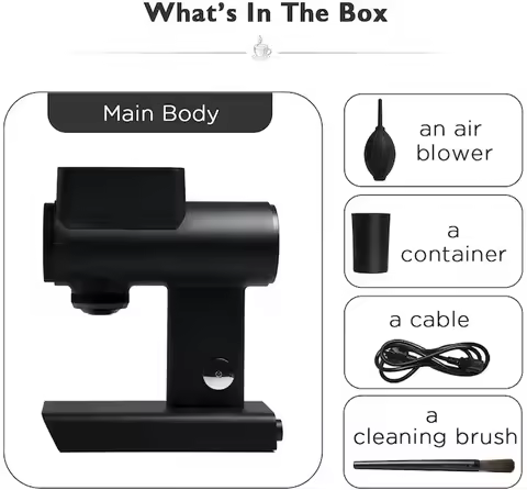 Timemore 064S Electric Coffee Grinder 220V Fully Automatic Speed Adjustment Espresso Mill Household 