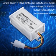 【Clearance】【COD】 มอเตอร์ สำหรับไฟฟ้าจักรยาน/สกู๊ตเตอร์ DC-DC 36-72V To 12V 10A 120W Step-down Converter Adapter For Electric Bicycle