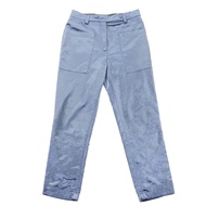 【5積分】成色極佳◇ Brunello Cucinelli MA088P6477 棉質絲絨長褲 藍色 38碼 義大利製 正品女裝