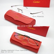 Cartier Titanium Men Women Reading Glasses Frames 8201037 Best Quality