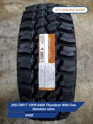 285/70R17 10PR R408 Thunderer With Free Stainless valve