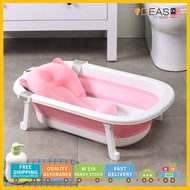 Baby Bathtub Set Portable Baby Folding Bathtub+Bathmat Bathtub Baby Bath support Bath Set For Kids