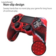 【Louisheart】 Camouflage Silicone Rubber Skin Grip Cover Case for PlayStation 4 PS4 Controller
 Hot