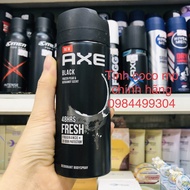 Xịt Ngăn Mùi Toàn Thân Axe Black xịt khử mùi cho nam giớihương nước hoathơm lâuchai 135ml