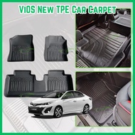 MAGIC MAT Vios 2019-2022 5D TPE Carpet Car Mat Karpet Kereta
