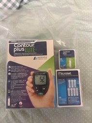 Contour plus elite 血糖機 一套（連試紙+採血針）
