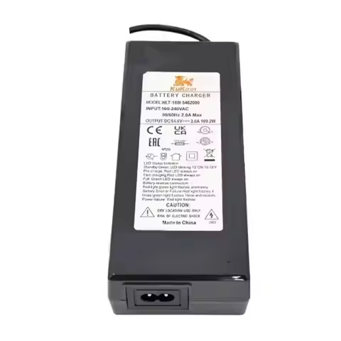 Power Charger 54.6V 2.0A Kukirin G2 Max & G2 Pro Electric Scooter Lithium Battery Charger With 100-2