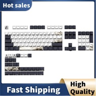 133 Keys Keycaps PBT Cherry Keycap Set Personalized Customized Japanese Keycaps for 60/84/98/108 Mec