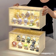 Monroe Department Store Genuine Ready Stock Mystery Box Storage Display Stand with Light Large Trans